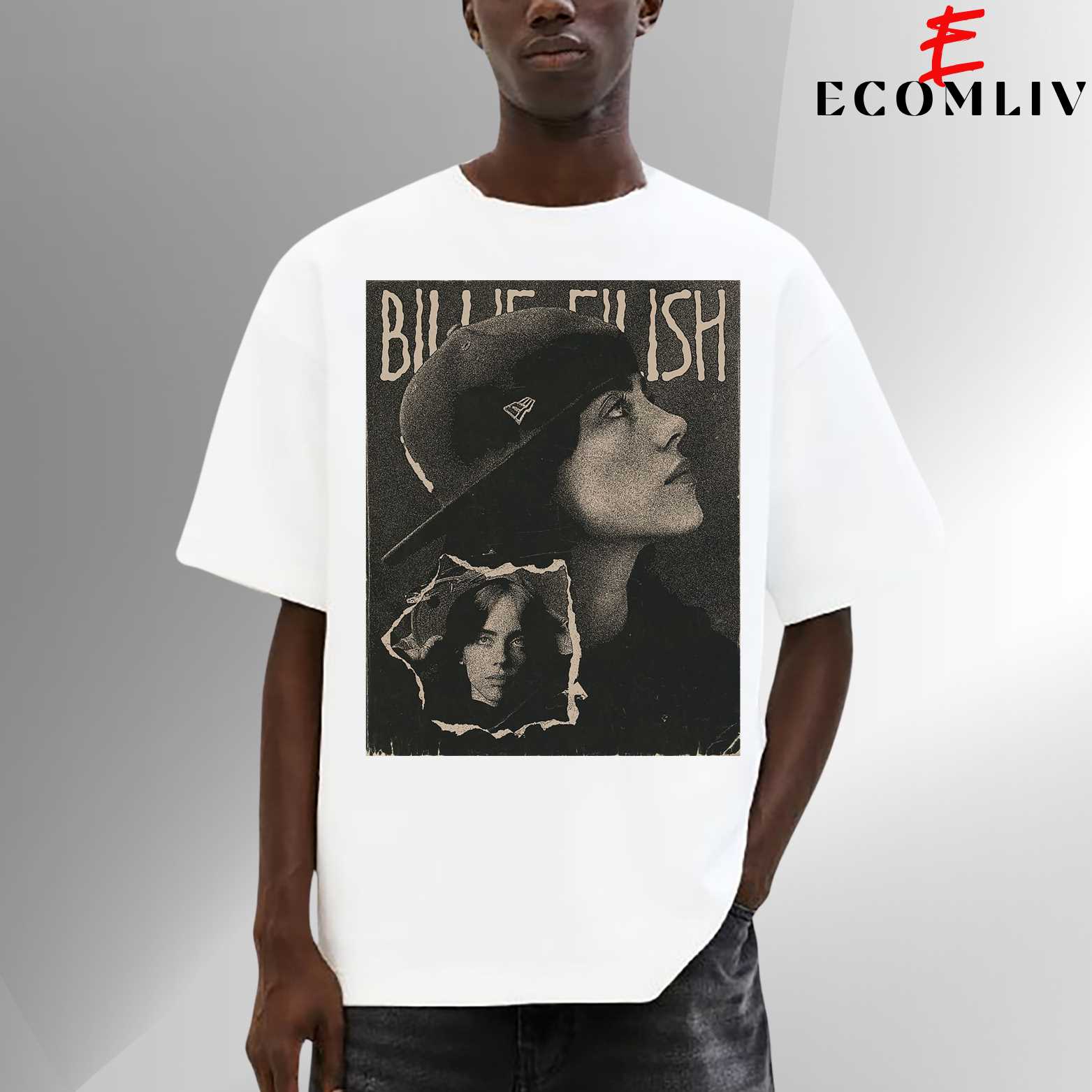Billie Eilish Streetwear Tee, Graphic Fan Shirt, Unisex T-Shirt
